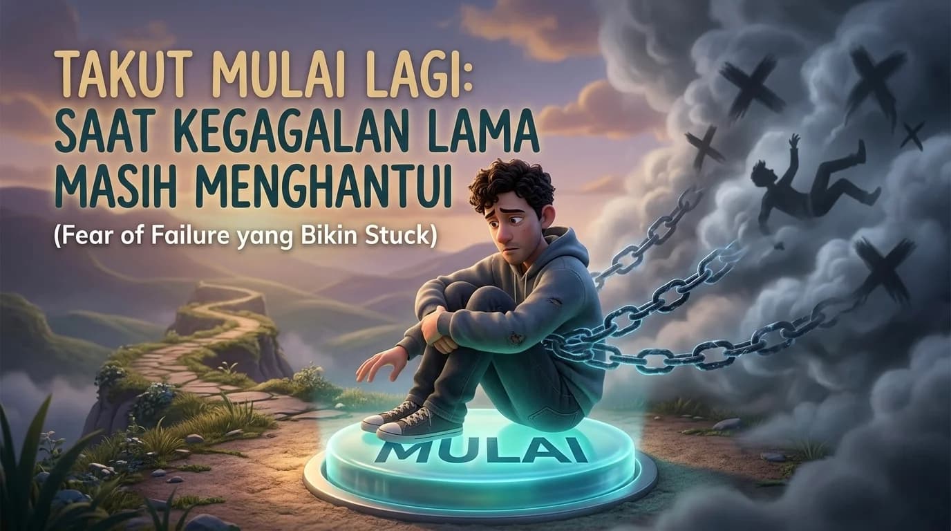Takut Mulai Lagi: Saat Kegagalan Lama Masih Menghantui (Fear of Failure yang Bikin Stuck)