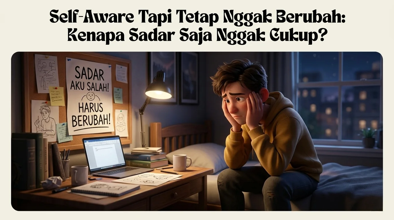 Self-Aware Tapi Tetap Nggak Berubah: Kenapa Sadar Saja Nggak Cukup?