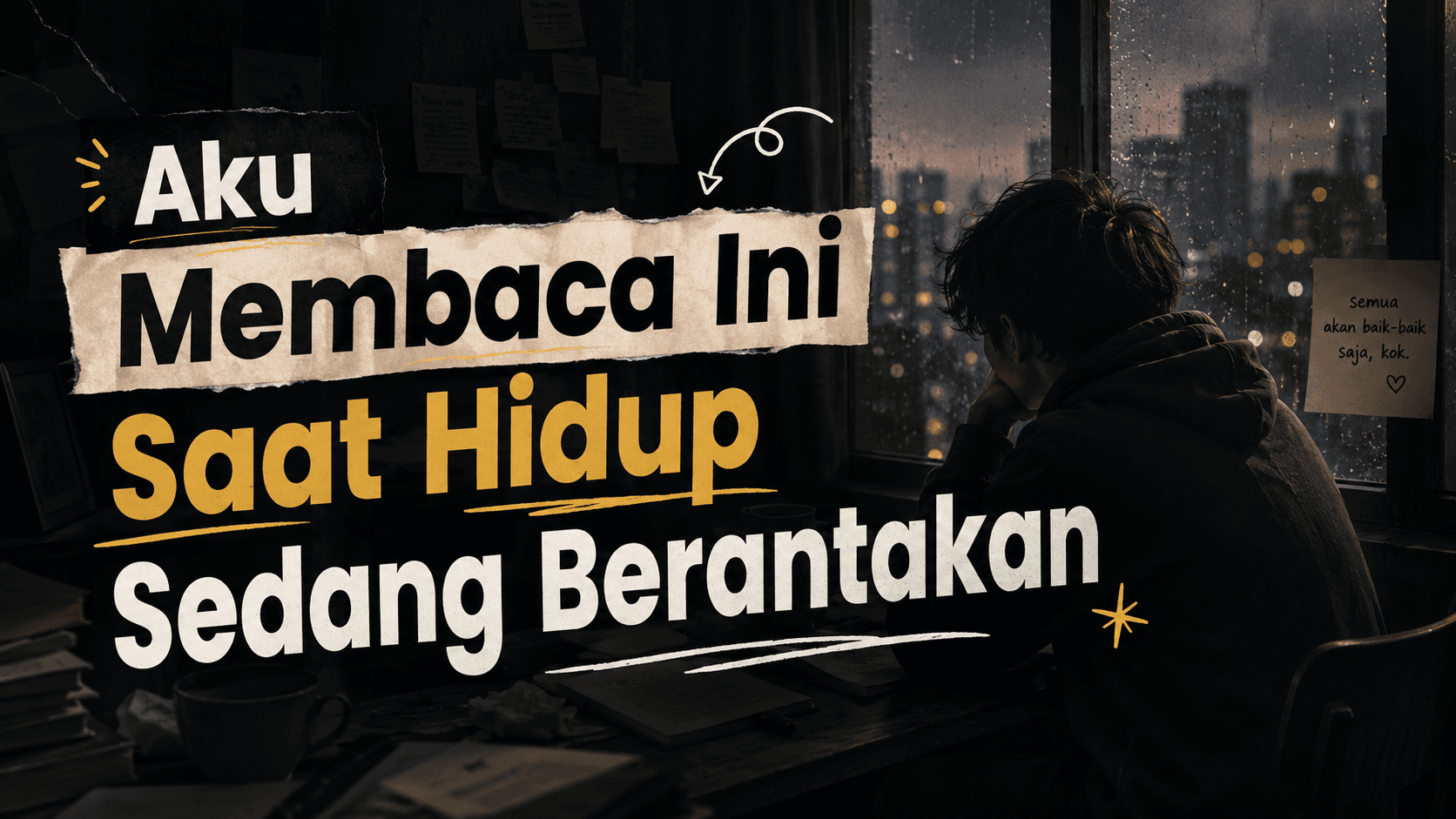 Aku Membaca Ini Saat Hidup Sedang Berantakan