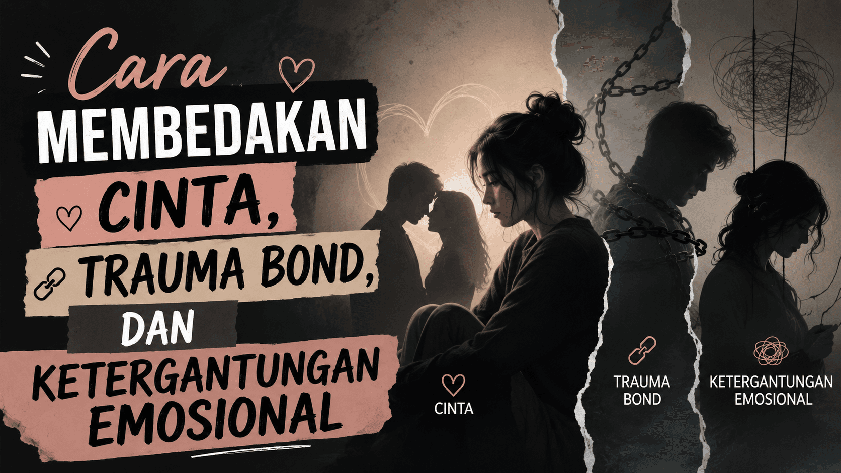 Cara Membedakan Cinta, Trauma Bond, dan Ketergantungan Emosional