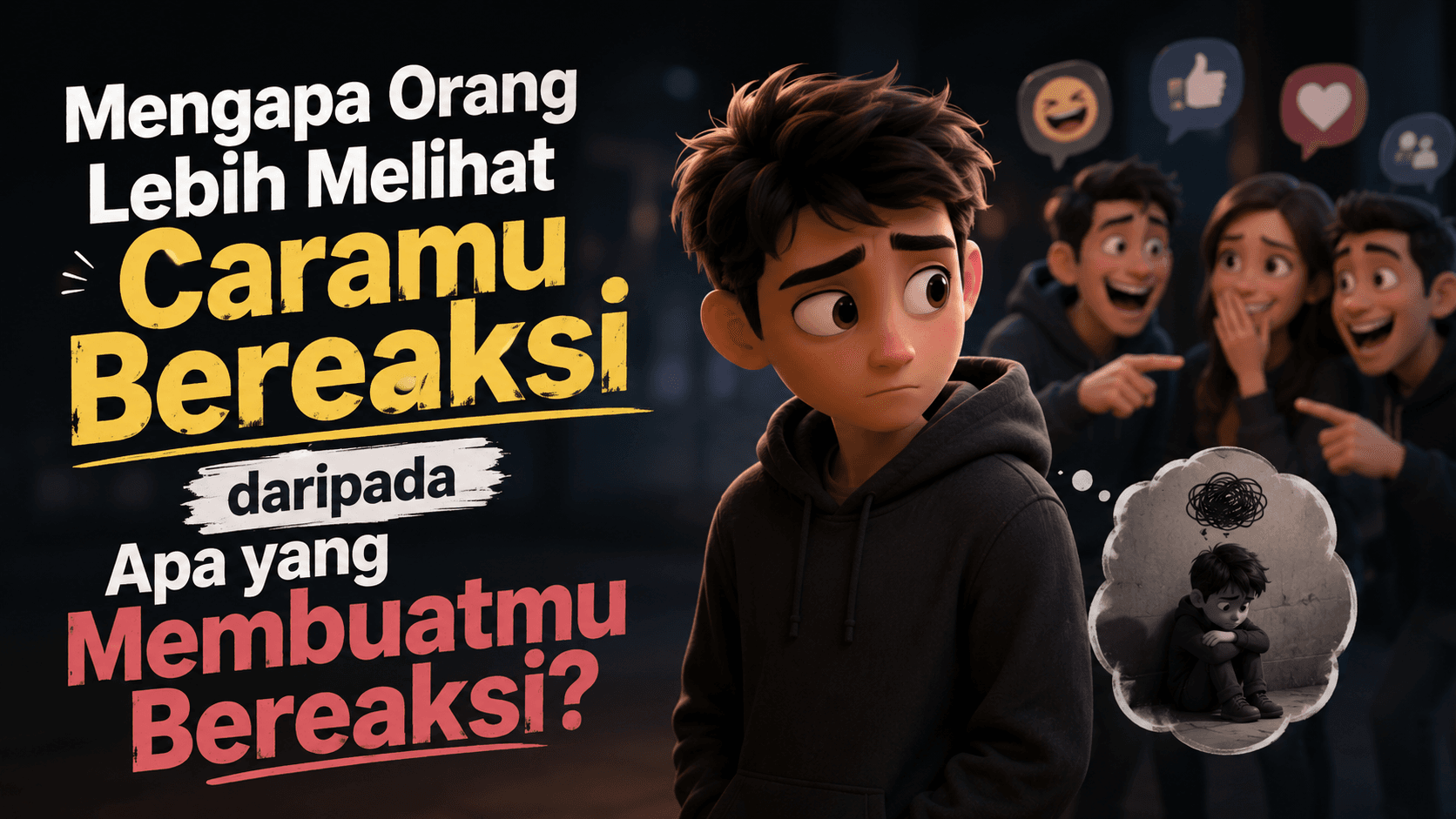 Mengapa Orang Lebih Melihat Caramu Bereaksi daripada Apa yang Membuatmu Bereaksi?