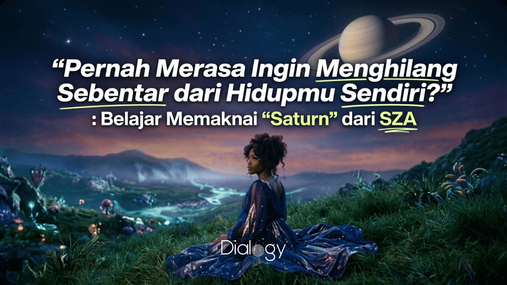“Pernah Merasa Ingin Menghilang Sebentar dari Hidupmu Sendiri?”: Belajar Memaknai Saturn dari SZA