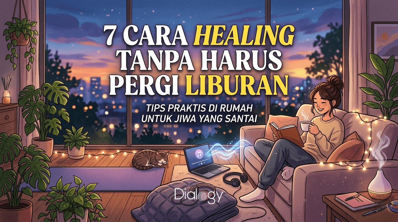 7 Cara Healing Tanpa Harus Pergi Liburan