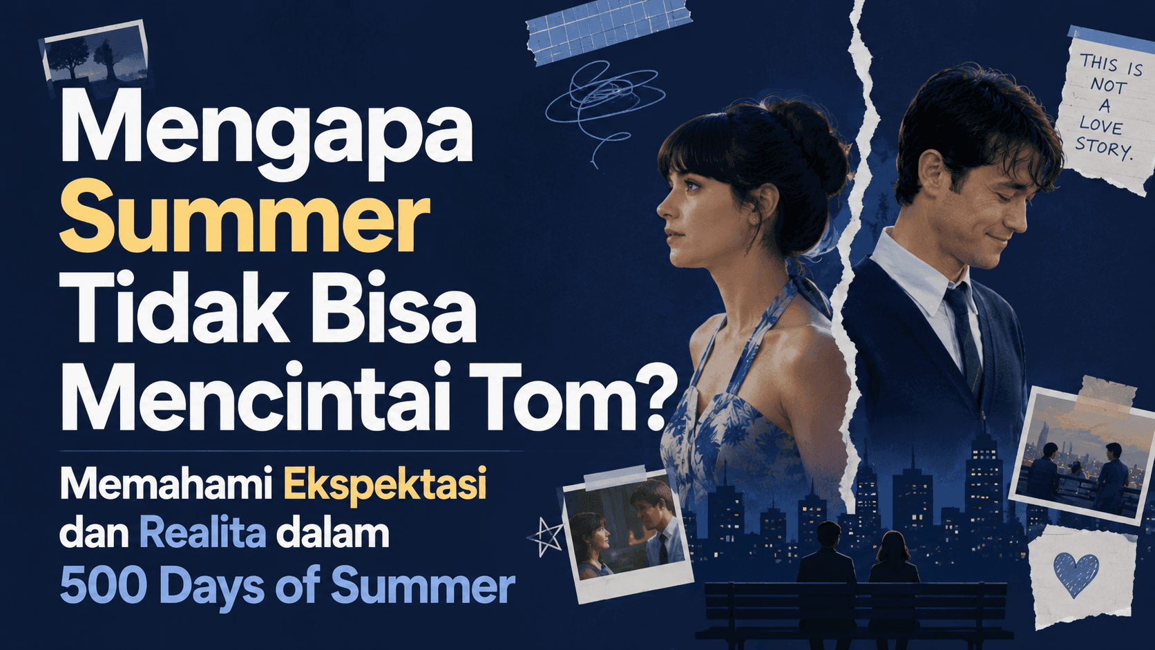 Mengapa Summer Tidak Bisa Mencintai Tom? Memahami Ekspektasi dan Realita dalam 500 Days of Summer