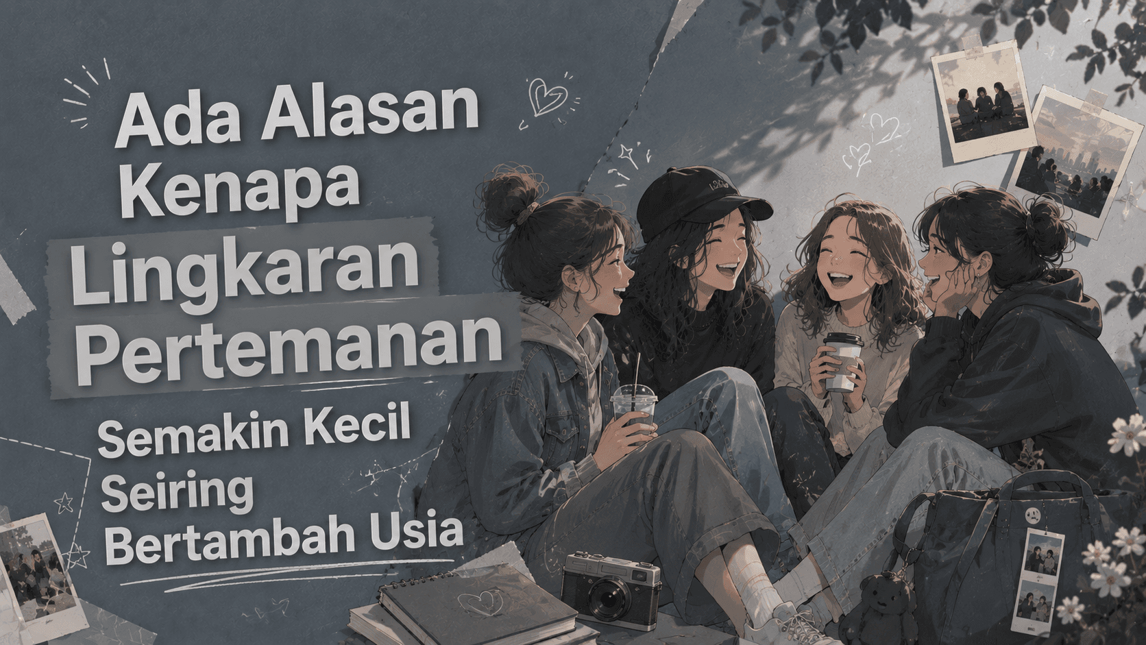 Ada Alasan Kenapa Lingkaran Pertemanan Semakin Kecil Seiring Bertambah Usia